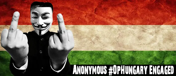 Anonymous #OpHungary Engaged