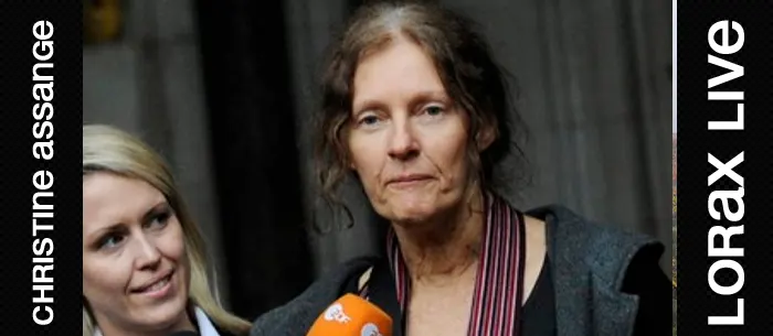 Christine Assange on Anonymous Radio (Lorax Live 2012).