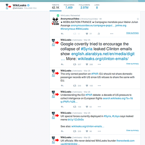 Liberté pour Assange