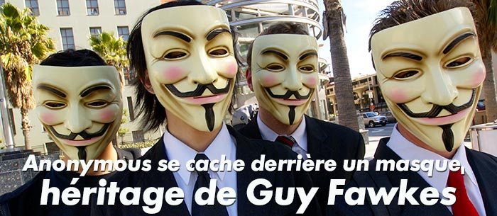 Guy Fawkes, c'est le rebelle par excellence