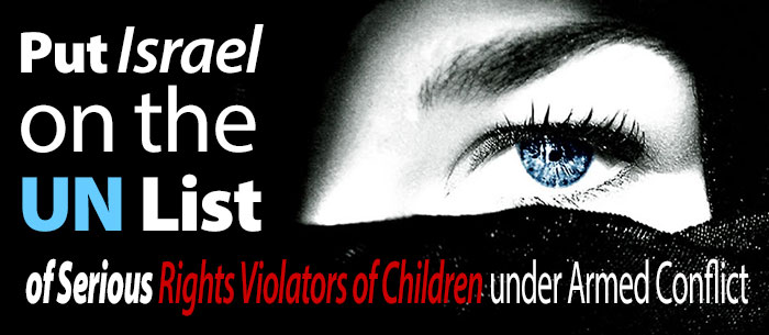 Crimes against Palestinian children