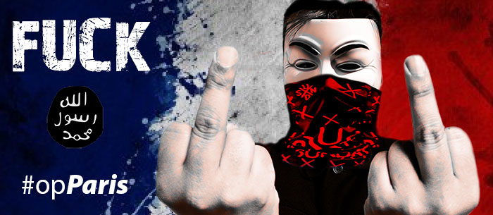 Anonymous Opération Paris #OpParis