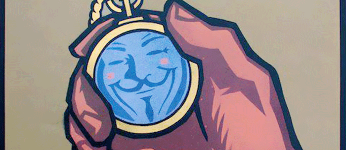 Arrestation de 5 Anons