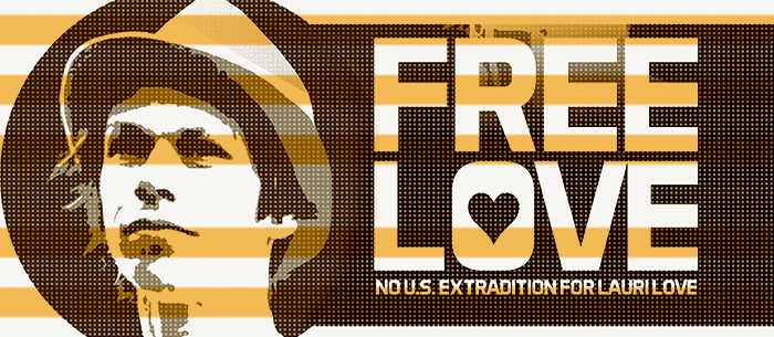 Soutien à Lauri Love, hacker britannique
