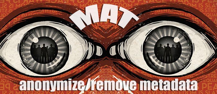 Metadata Anonymisation Toolkit