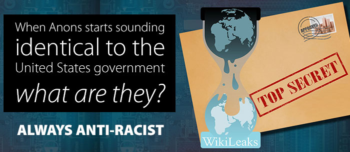 Anonymous message on Wikileaks & the rise of Trump