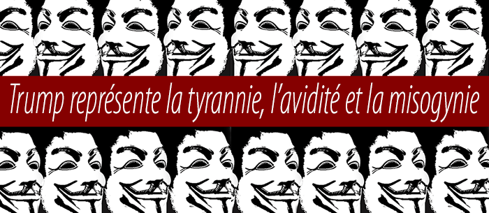 Mobilisation contre l'investiture de Donald Trump