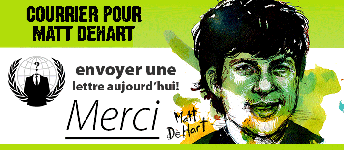Matt DeHart - Ma lettre pour Noël depuis la prison