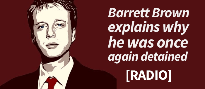 Happiness Radio - Barrett Brown is home again