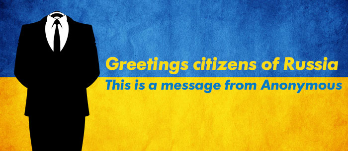 Anonymous - Message to the Russian people