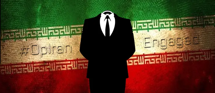 Anonymous opération Iran.