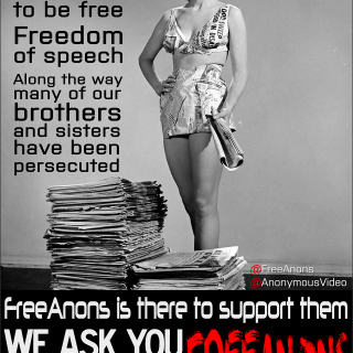Anonymiss Freedom of information @AnonymousVideo