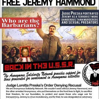 Global Art People FreeAnons Magazine / Jeremy Hammond