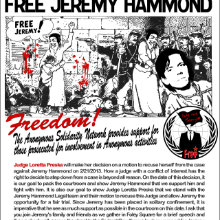 Global Art People FreeAnons Magazine / Jeremy Hammond