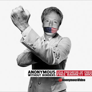 Free Barrett Brown / USA Predator of Freedom @AnonymousVideo